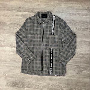 Homme + Femme LA Plaid Jacket Large Vintage HFLA